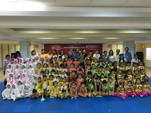 Ngày hội  Mầm non vui, khỏe  năm học 2016 - 2017 - Khối mầm non ngoài công lập
